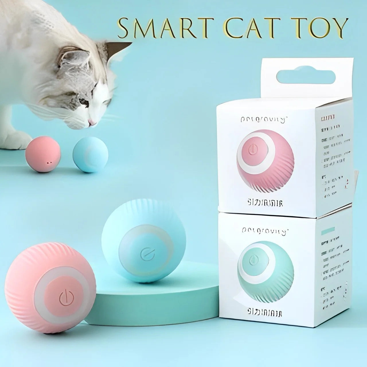 Gato Bola Brinquedo Elétrico Automático Rotação USB Recarga Brinquedos Interativos Interessante Gatinho Cão Acessórios