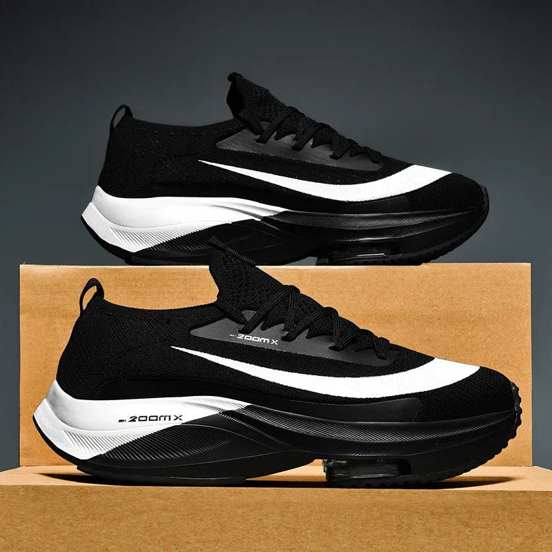 Novo 2024 homens tênis de corrida respirável sapatos esportivos ao ar livre tênis leves para homens confortáveis calçados de treinamento atlético