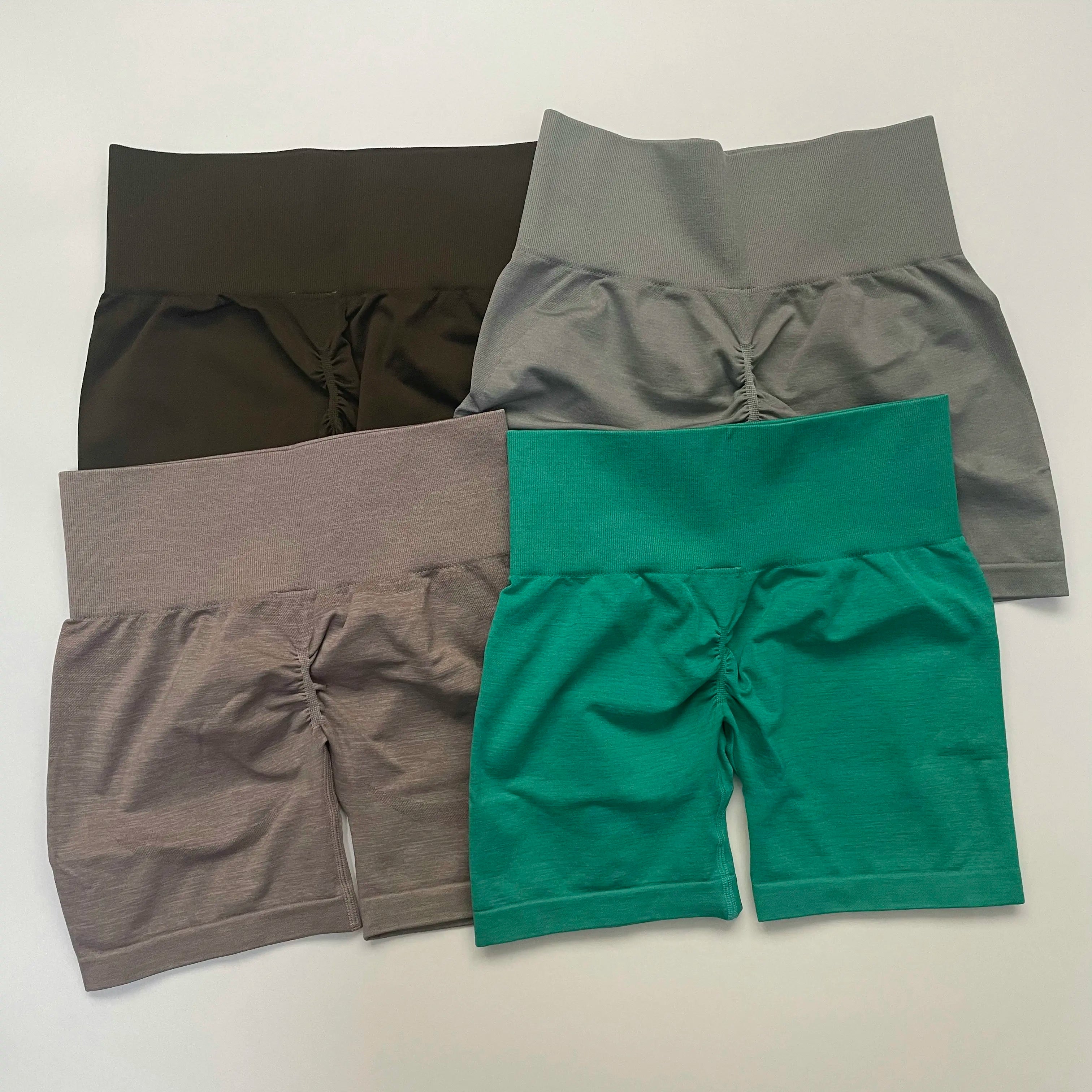 Contorno 2.0 sem costura leggings mulheres macio elastano shorts de ginásio esportes push up roupas de fitness cintura alta calças de yoga calças de treino