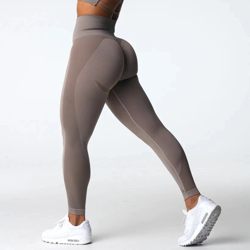Contorno 2.0 sem costura leggings mulheres macio elastano shorts de ginásio esportes push up roupas de fitness cintura alta calças de yoga calças de treino