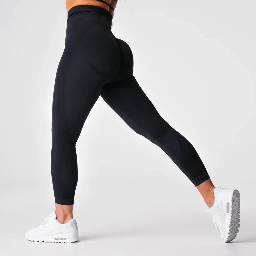 Contorno 2.0 sem costura leggings mulheres macio elastano shorts de ginásio esportes push up roupas de fitness cintura alta calças de yoga calças de treino