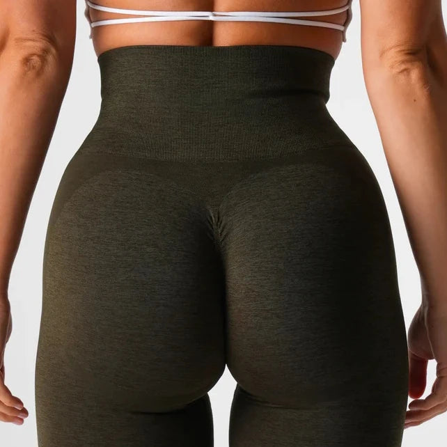 Contorno 2.0 sem costura leggings mulheres macio elastano shorts de ginásio esportes push up roupas de fitness cintura alta calças de yoga calças de treino