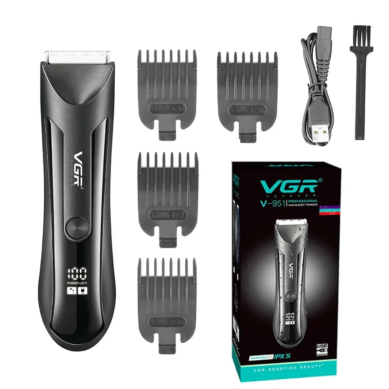 À prova dwaterproof água virilha corpo pubic barba aparador de pêlos para homem e mulher elétrica bola barbeador & corpo groomer recarregável lâmina cerâmica