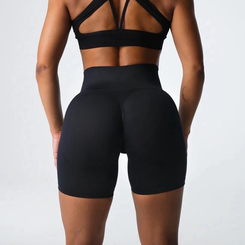 Contorno 2.0 sem costura leggings mulheres macio elastano shorts de ginásio esportes push up roupas de fitness cintura alta calças de yoga calças de treino