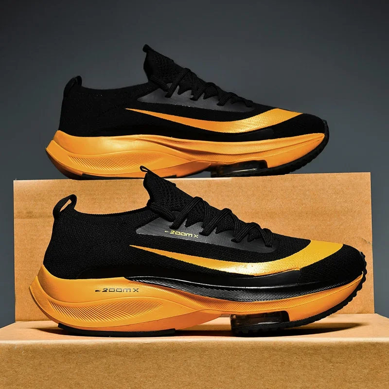 Novo 2024 homens tênis de corrida respirável sapatos esportivos ao ar livre tênis leves para homens confortáveis calçados de treinamento atlético