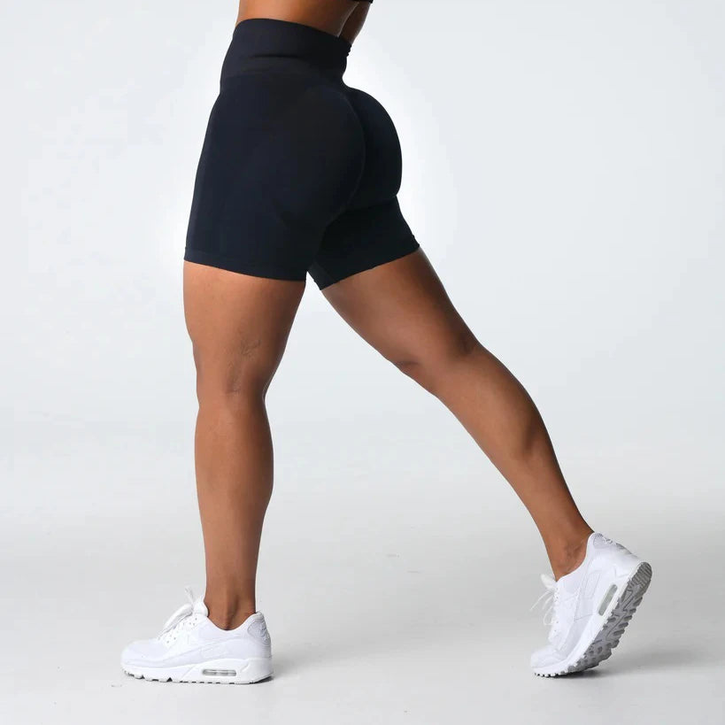 Contorno 2.0 sem costura leggings mulheres macio elastano shorts de ginásio esportes push up roupas de fitness cintura alta calças de yoga calças de treino