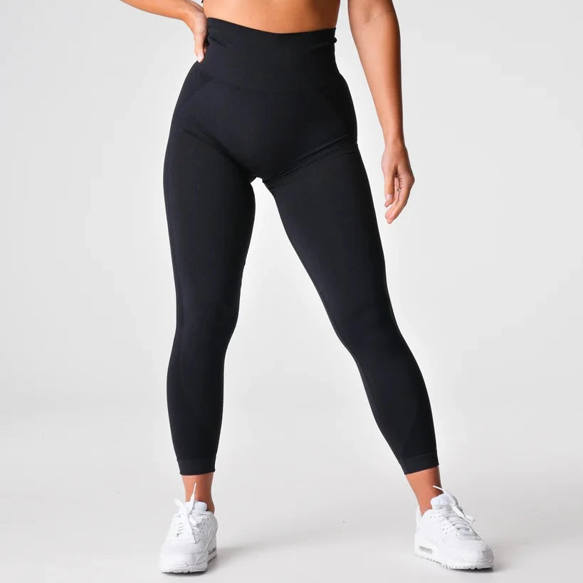 Contorno 2.0 sem costura leggings mulheres macio elastano shorts de ginásio esportes push up roupas de fitness cintura alta calças de yoga calças de treino