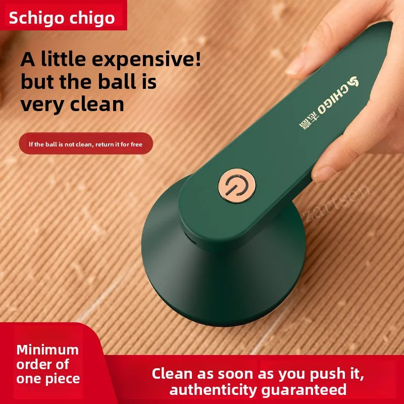 Aparador de bola de cabelo, carregamento de tecido, removedor de fiapos, design atualizado de seis lâminas, barbeador fuzz recarregável para viagens e casa