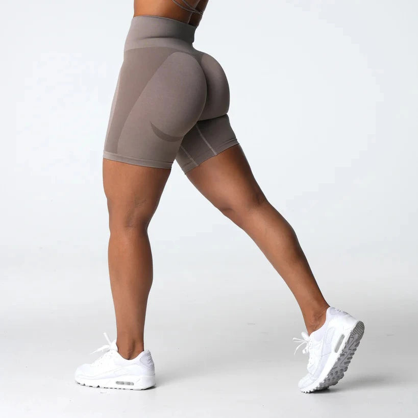 Contorno 2.0 sem costura leggings mulheres macio elastano shorts de ginásio esportes push up roupas de fitness cintura alta calças de yoga calças de treino