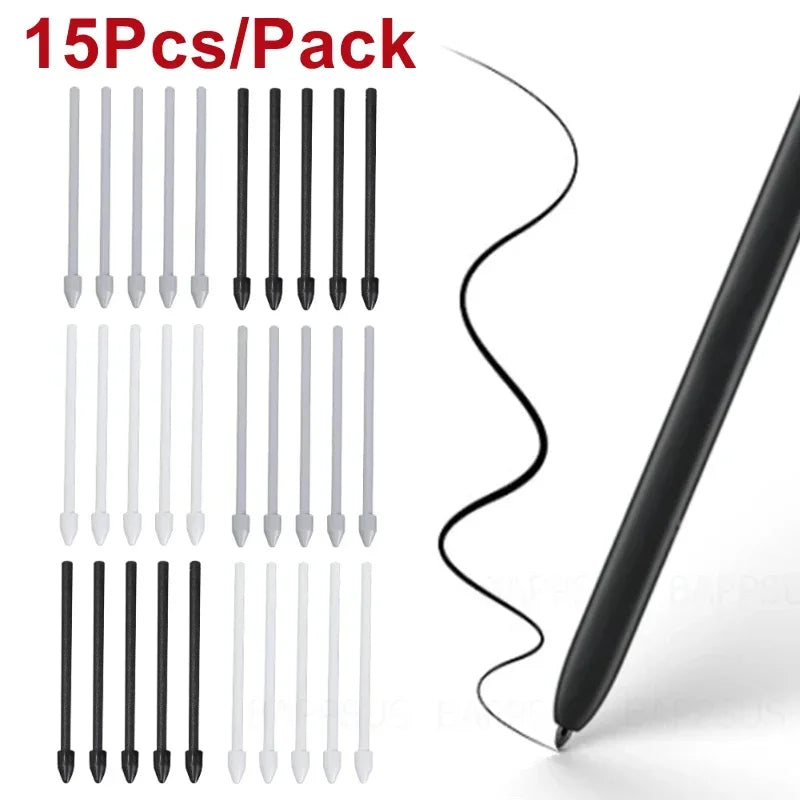 Pontas de lápis de substituição para samsung galaxy tab s6 s7 s21 s22 s23 s24 note 10 20 s caneta spen nibs com remoção pinça recarga conjunto
