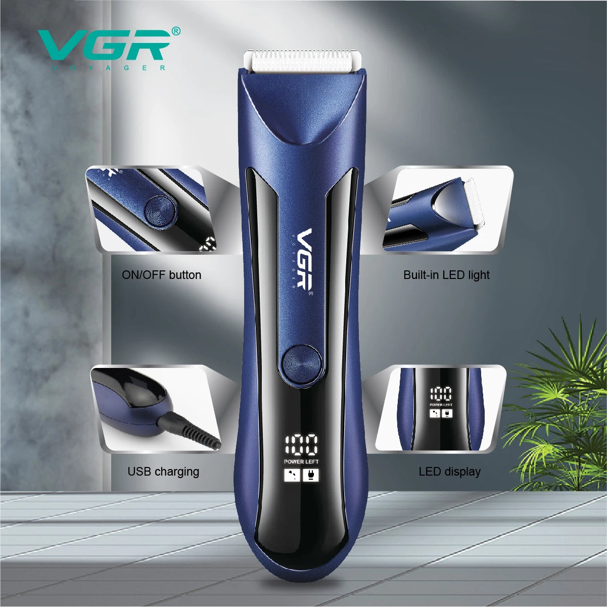 À prova dwaterproof água virilha corpo pubic barba aparador de pêlos para homem e mulher elétrica bola barbeador & corpo groomer recarregável lâmina cerâmica
