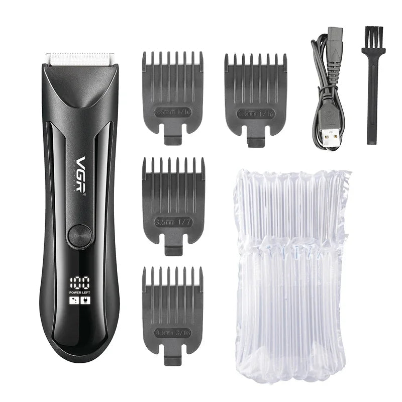 À prova dwaterproof água virilha corpo pubic barba aparador de pêlos para homem e mulher elétrica bola barbeador & corpo groomer recarregável lâmina cerâmica
