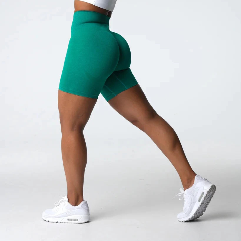 Contorno 2.0 sem costura leggings mulheres macio elastano shorts de ginásio esportes push up roupas de fitness cintura alta calças de yoga calças de treino