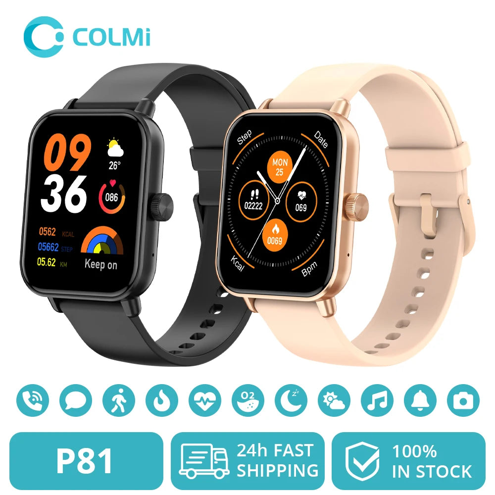 COLMI P81 Saúde e Poder no Seu Pulso
