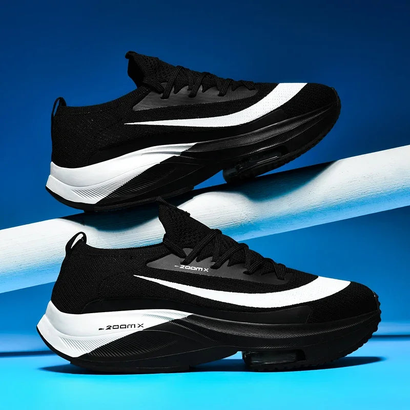 Novo 2024 homens tênis de corrida respirável sapatos esportivos ao ar livre tênis leves para homens confortáveis calçados de treinamento atlético