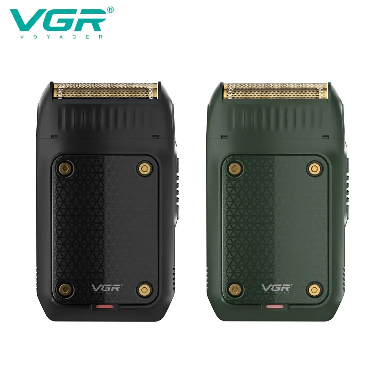 Vgr V-353 barbeador profissional navalha elétrica máquina de barbear portátil aparador de barba recarregável mini barbeador para homem