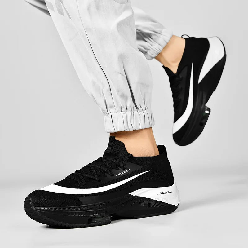 Novo 2024 homens tênis de corrida respirável sapatos esportivos ao ar livre tênis leves para homens confortáveis calçados de treinamento atlético