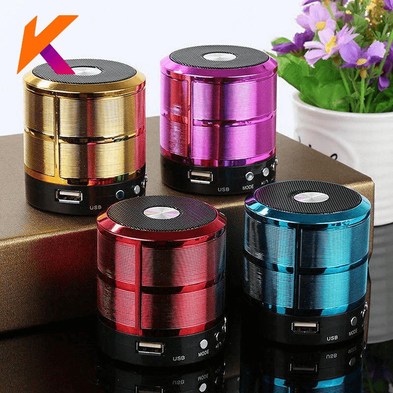 Mini caixa Caixinha Som Bluetooth Portátil Com Usb Mp3 P2 Sd Rádio Fm