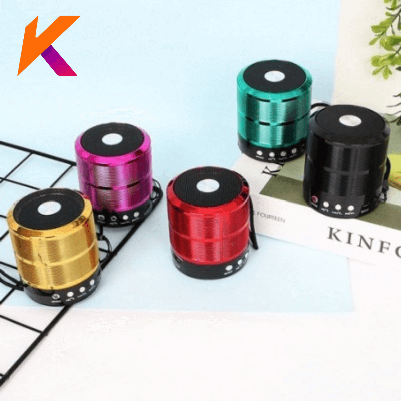 Mini caixa Caixinha Som Bluetooth Portátil Com Usb Mp3 P2 Sd Rádio Fm