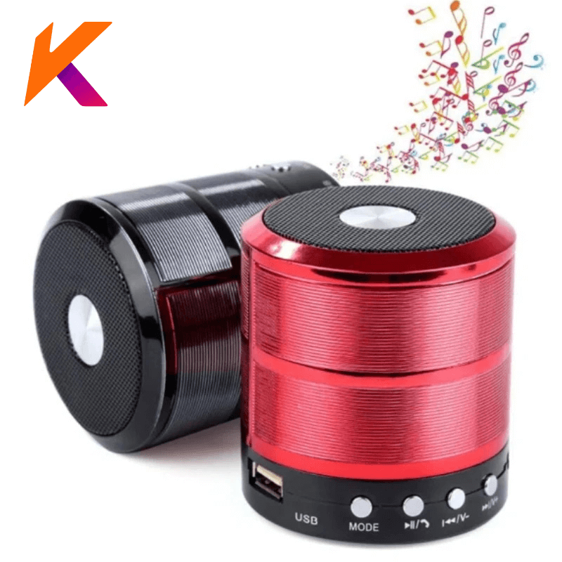 Mini caixa Caixinha Som Bluetooth Portátil Com Usb Mp3 P2 Sd Rádio Fm