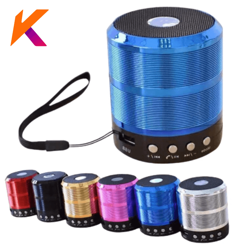 Mini caixa Caixinha Som Bluetooth Portátil Com Usb Mp3 P2 Sd Rádio Fm