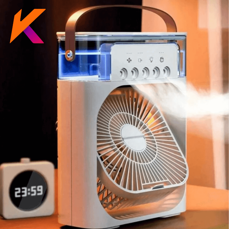Mini Climatizador  Umidificador, Nebulizador, Ventilador, , Aromatizador