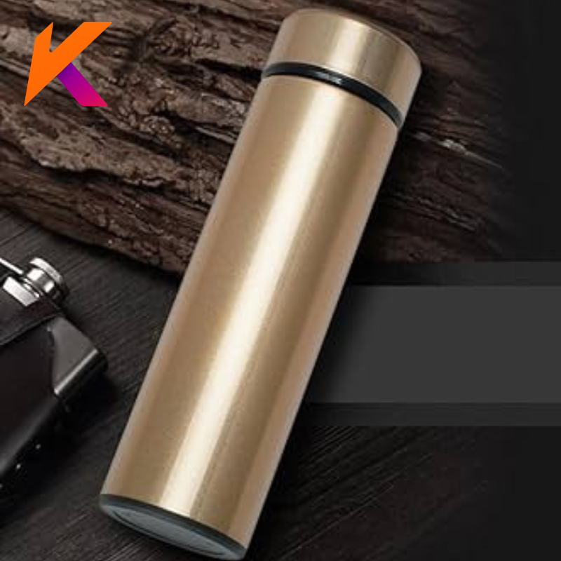 Garrafa Térmica Inox, Inteligente Sensor De Temperatura Digital Led bebida quente e gelada