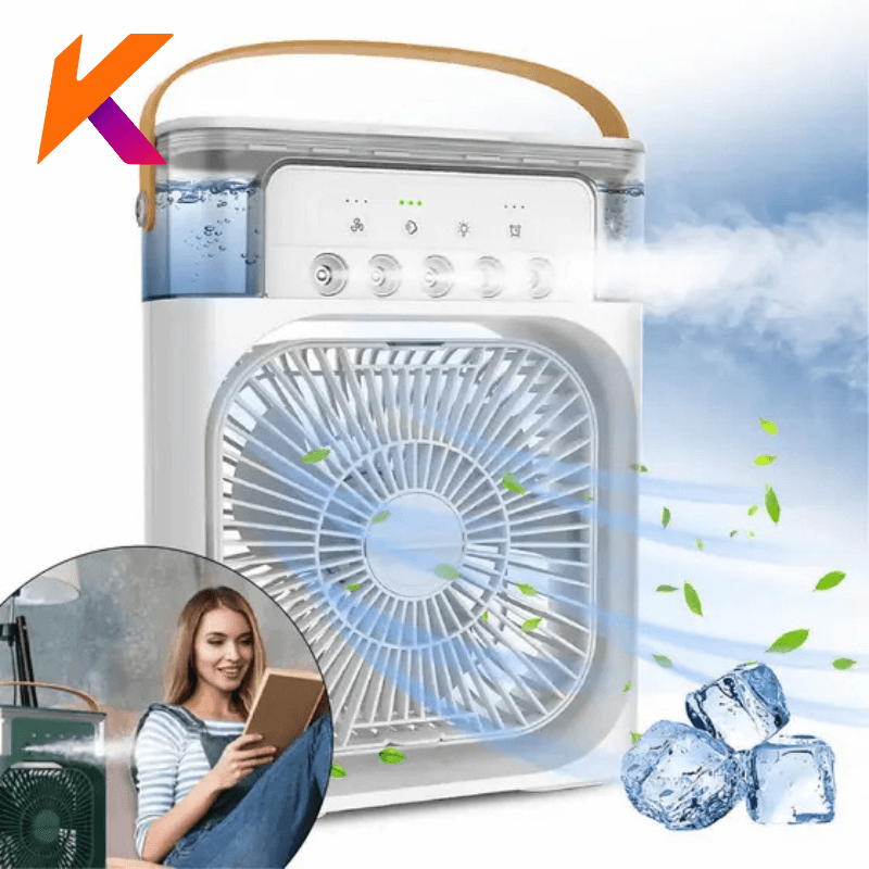 Mini Climatizador  Umidificador, Nebulizador, Ventilador, , Aromatizador