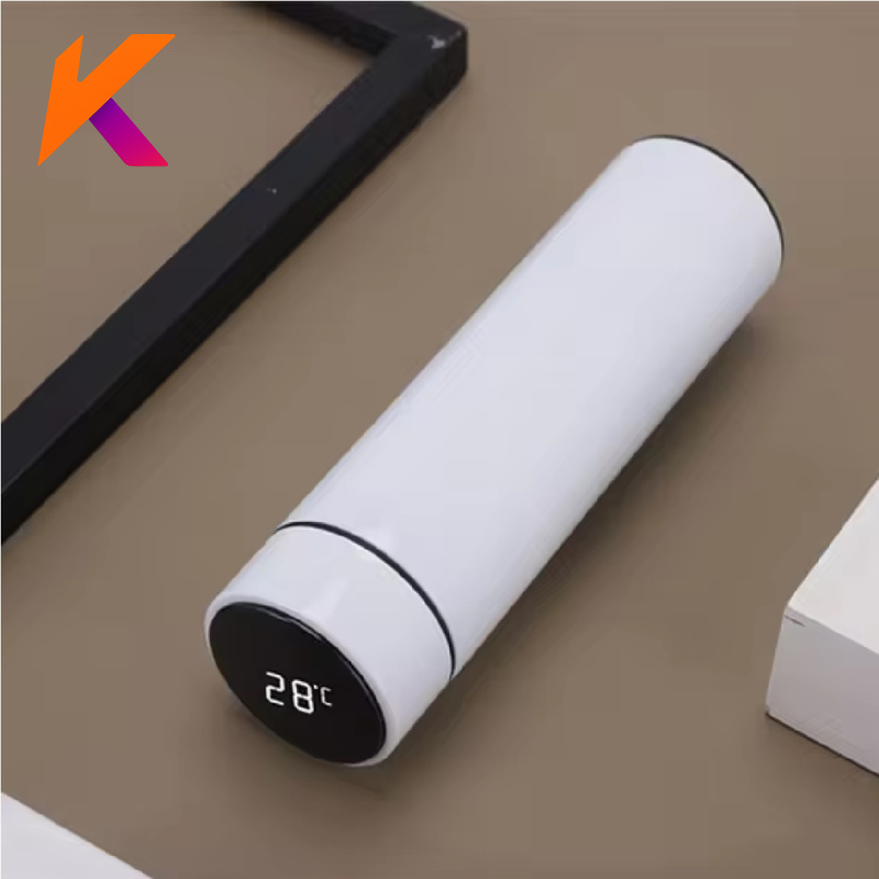Garrafa Térmica Inox, Inteligente Sensor De Temperatura Digital Led bebida quente e gelada