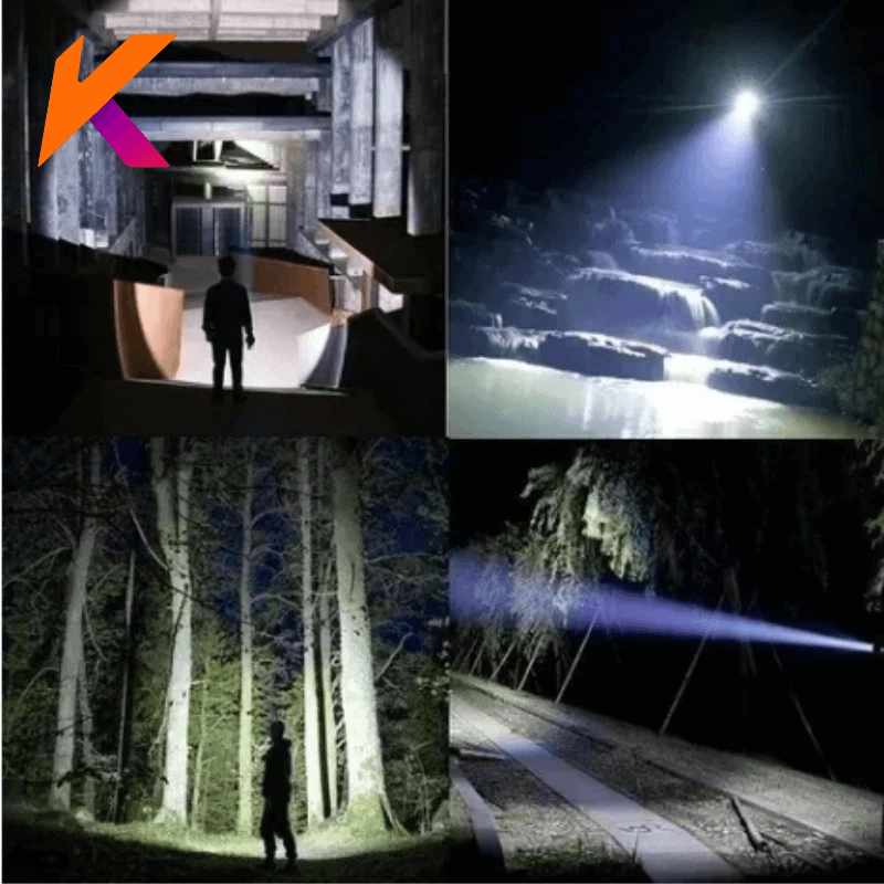Lanterna LED Ultra Potente Recarregáve