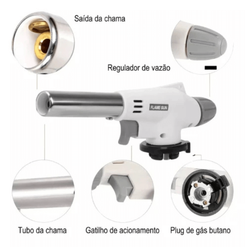 Maçarico Culinário Profissional