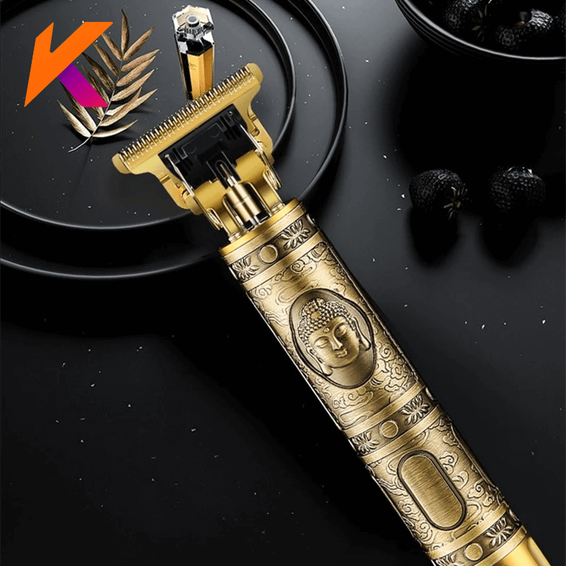 Máquina De Cortar Cabelo Para Barba Masculina Aparador Profissional barbeador acabamento Sem Fio Portátil