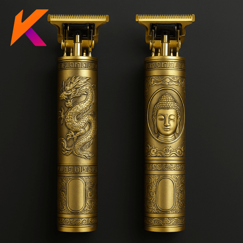 Máquina De Cortar Cabelo Para Barba Masculina Aparador Profissional barbeador acabamento Sem Fio Portátil