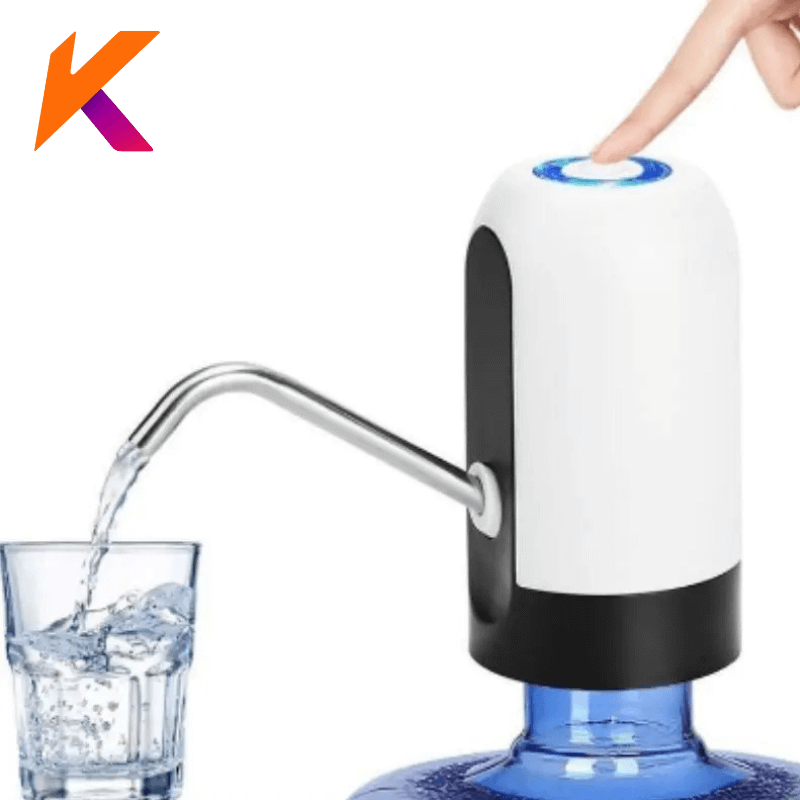 Bomba Automática Para Garrafão Bebedouro - Recarregável Usb