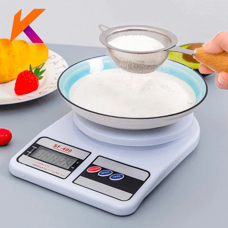 Medidor Balança Universal Multifunções até 10 kg High Precision Alimentos Materiais