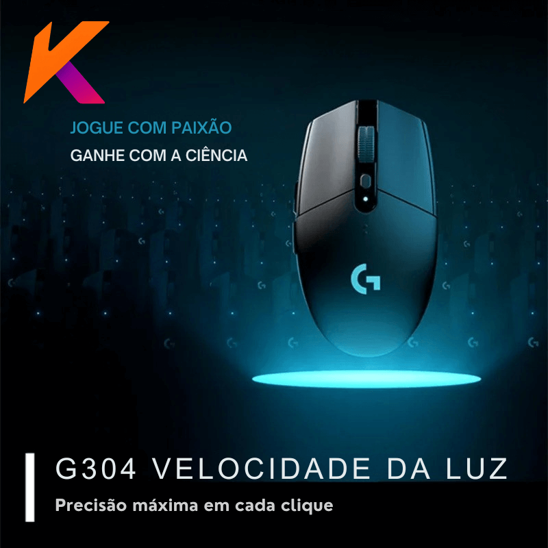 Logitech g304 bluetooth mouse gamer sem fio, 2.4g, para notebook, escritório, desktop, pode se conectar ao programa, superlight