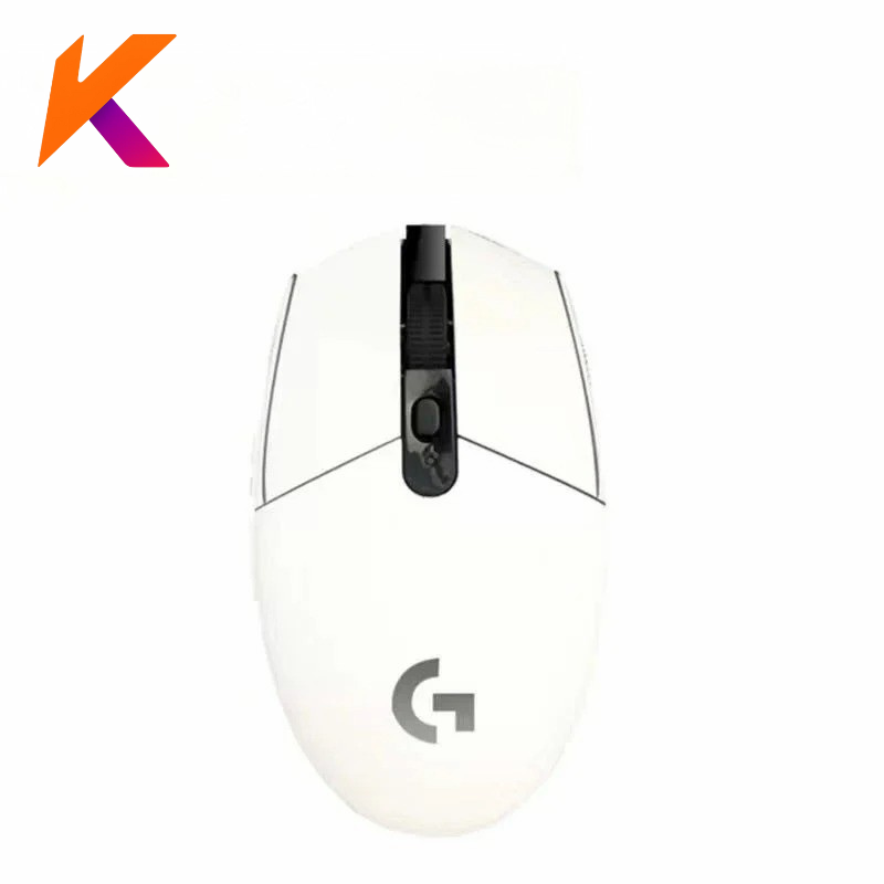 Logitech g304 bluetooth mouse gamer sem fio, 2.4g, para notebook, escritório, desktop, pode se conectar ao programa, superlight