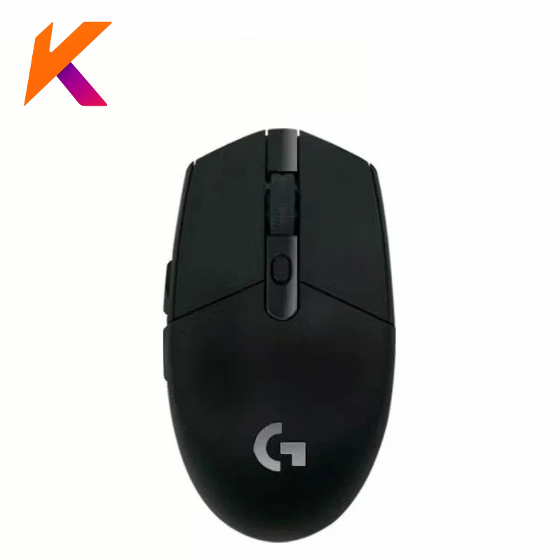 Logitech g304 bluetooth mouse gamer sem fio, 2.4g, para notebook, escritório, desktop, pode se conectar ao programa, superlight