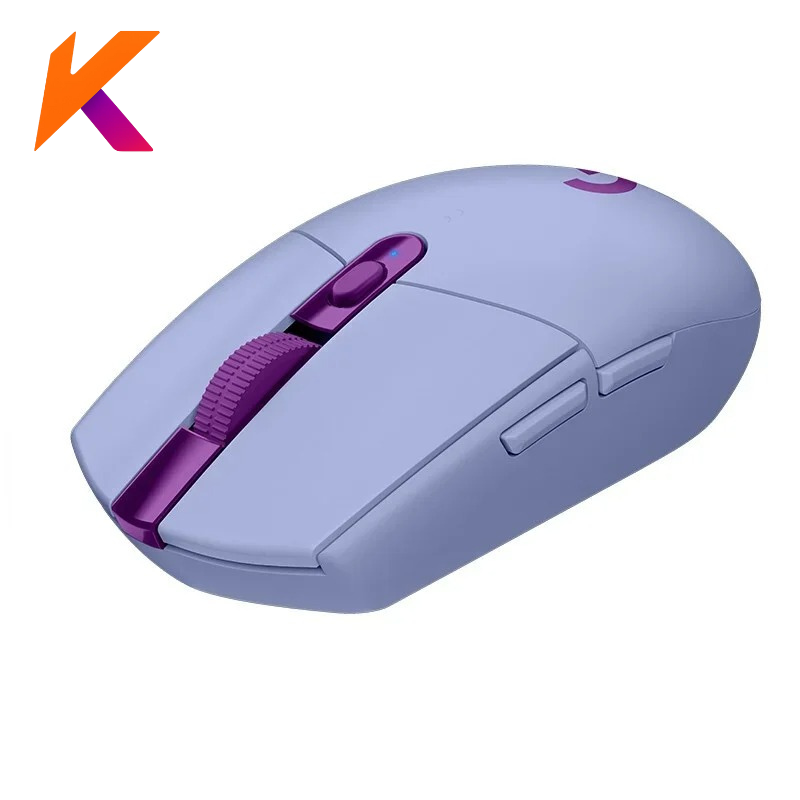 Logitech g304 bluetooth mouse gamer sem fio, 2.4g, para notebook, escritório, desktop, pode se conectar ao programa, superlight