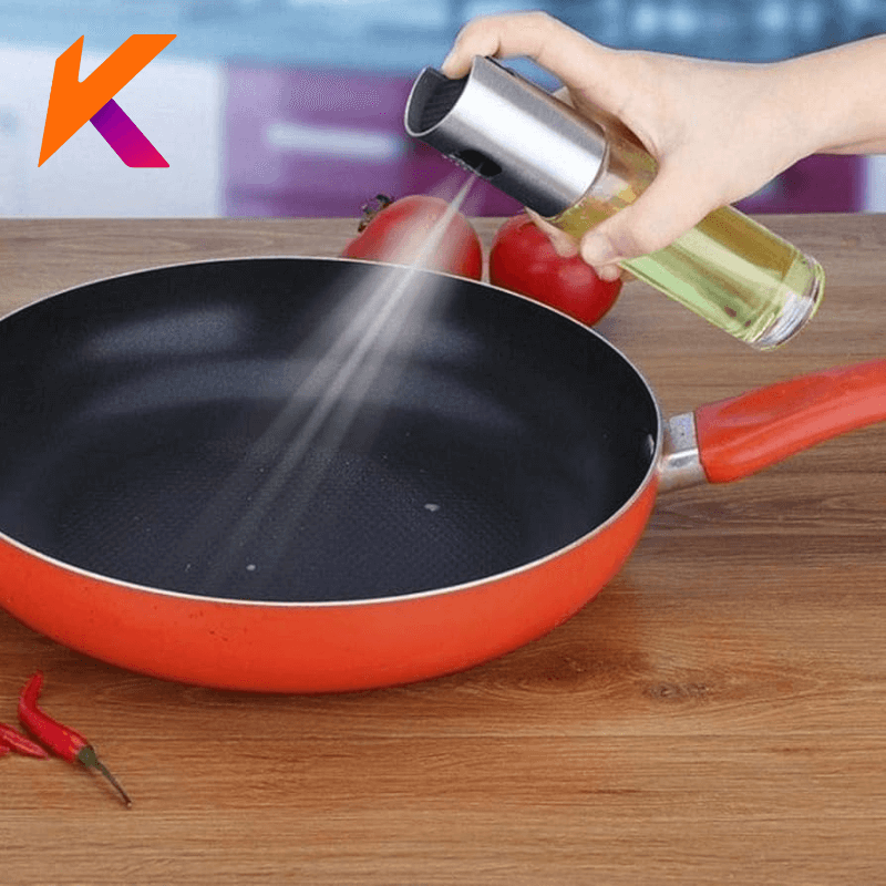 Kit Spray Pulverizador Borrifador Azeite Vinagre Vidro Compacto Prático Cozinha Controle Dosagem Higiene Versátil Econômico
