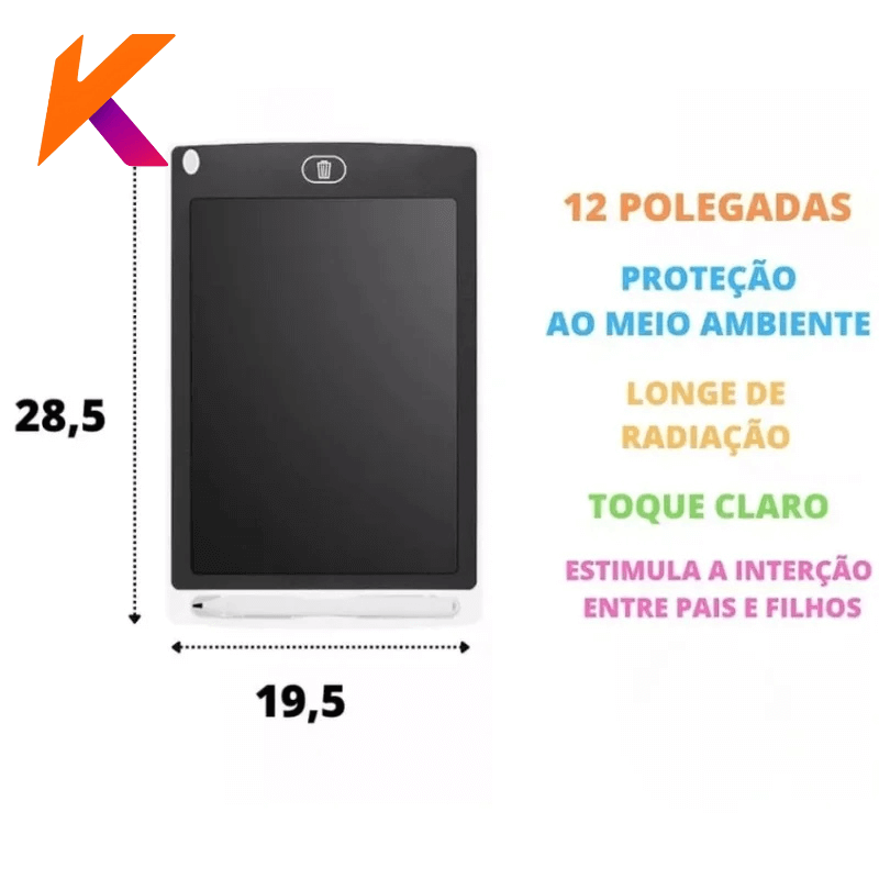 Tablet Magico Lousa Digital 12 polegadas