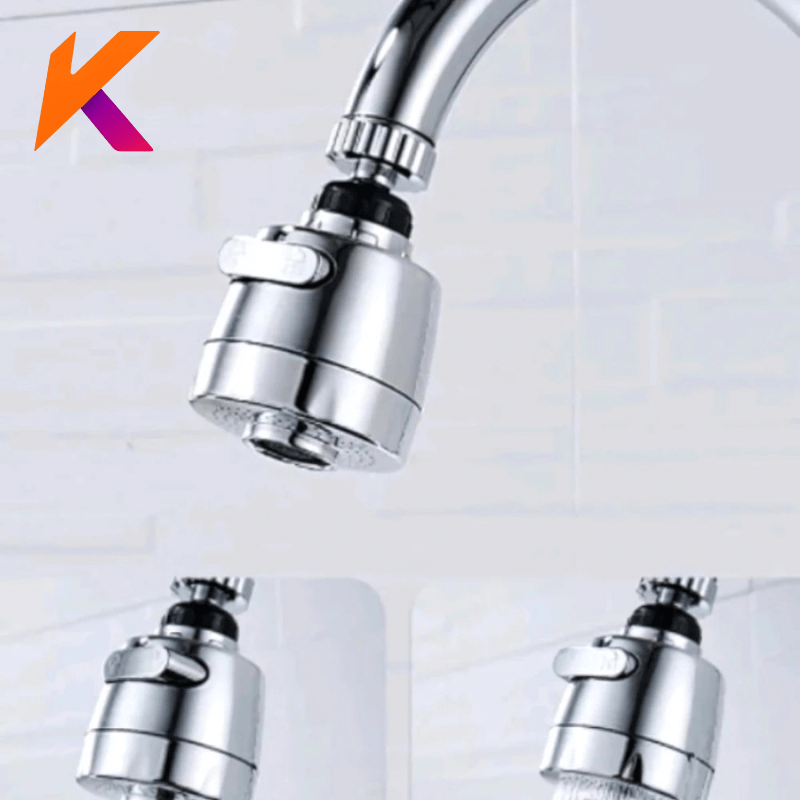 Bico Arejador Extensor Articulado Para Torneiras 360 Inox