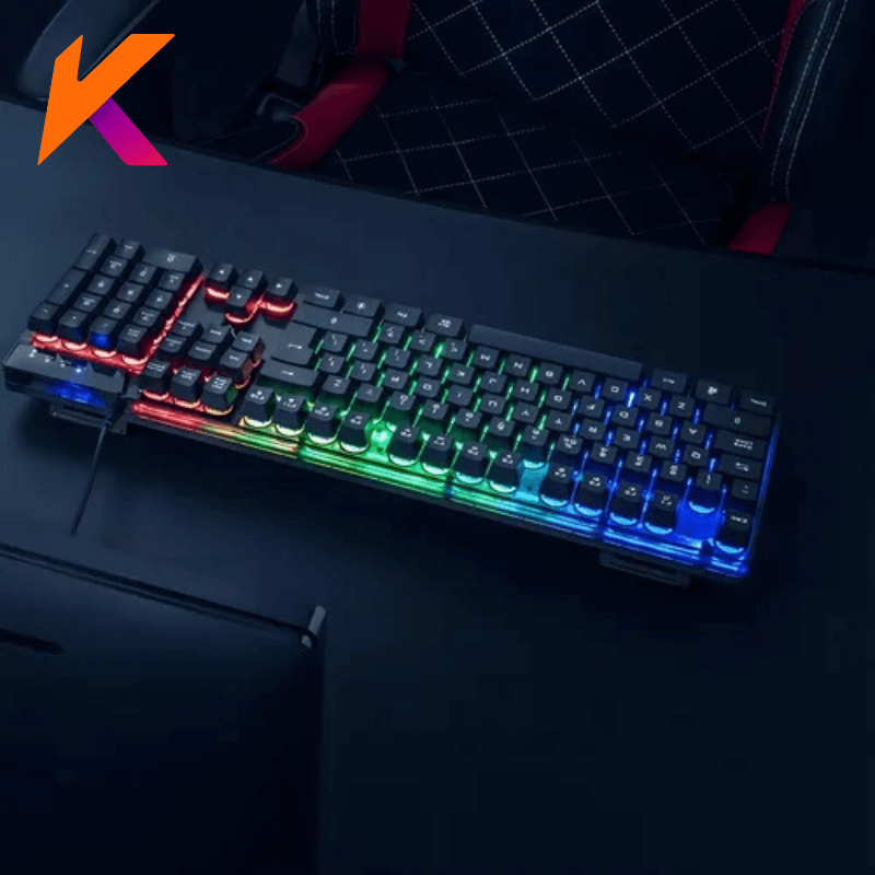 Teclado Gamer Led Rgb Compatível com PC, PS4 e Xbox