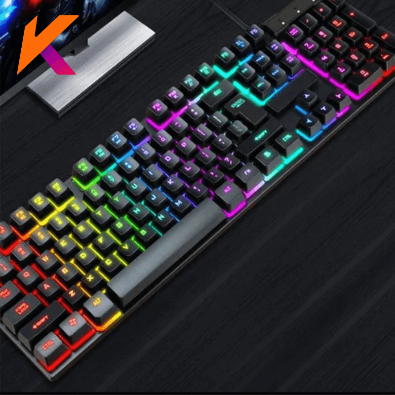 Teclado Gamer Led Rgb Compatível com PC, PS4 e Xbox